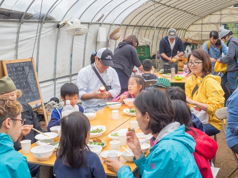 山田農場の一年・十月（枝豆の会）19
