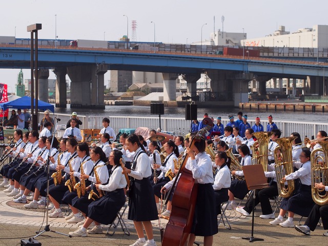 高根中学校・吹奏楽部の皆さん-2