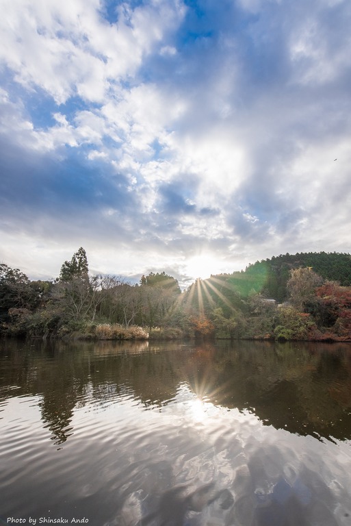君津市亀山湖の紅葉クルーズ20161211-15