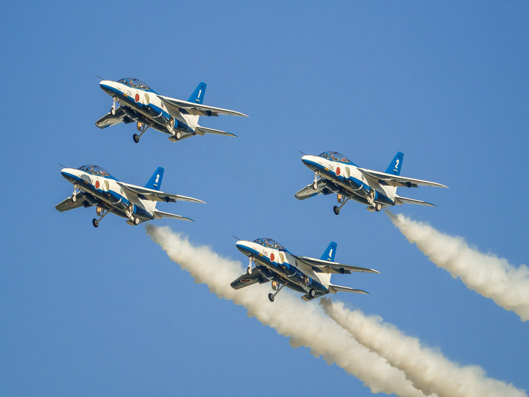 入間航空祭2015-4（ブルーインパルス）