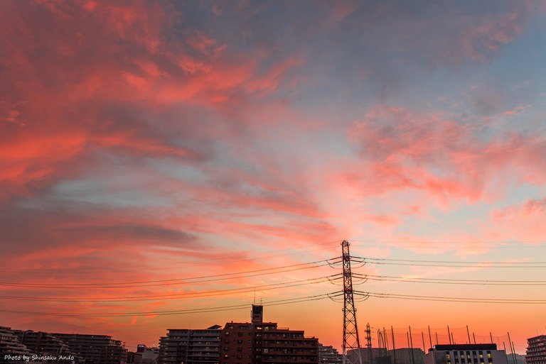 夕焼け20160528