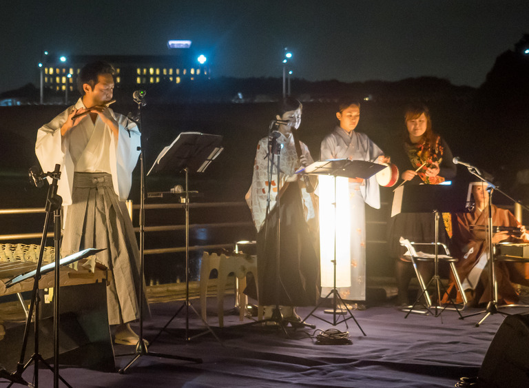 松戸市21世紀の森と広場｜お月見コンサート20150926‐6