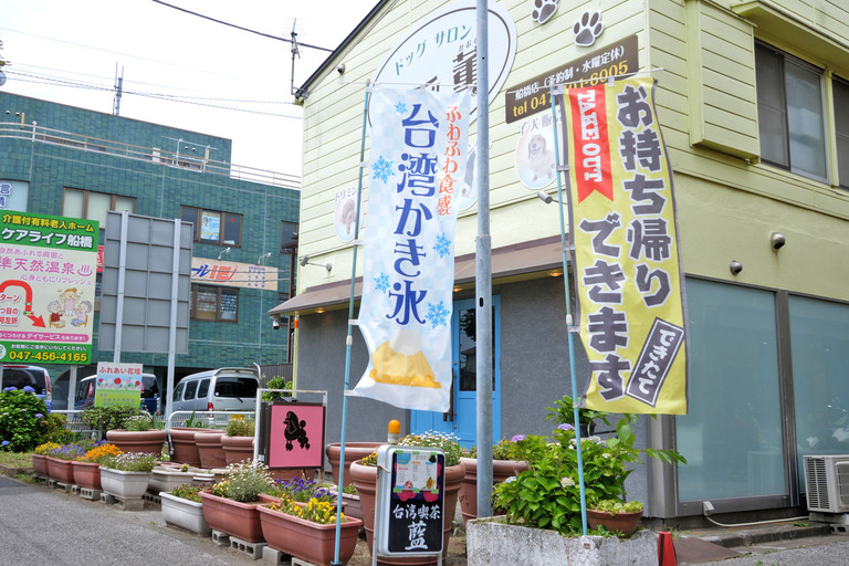 船橋市新高根｜台湾喫茶藍 のぼり