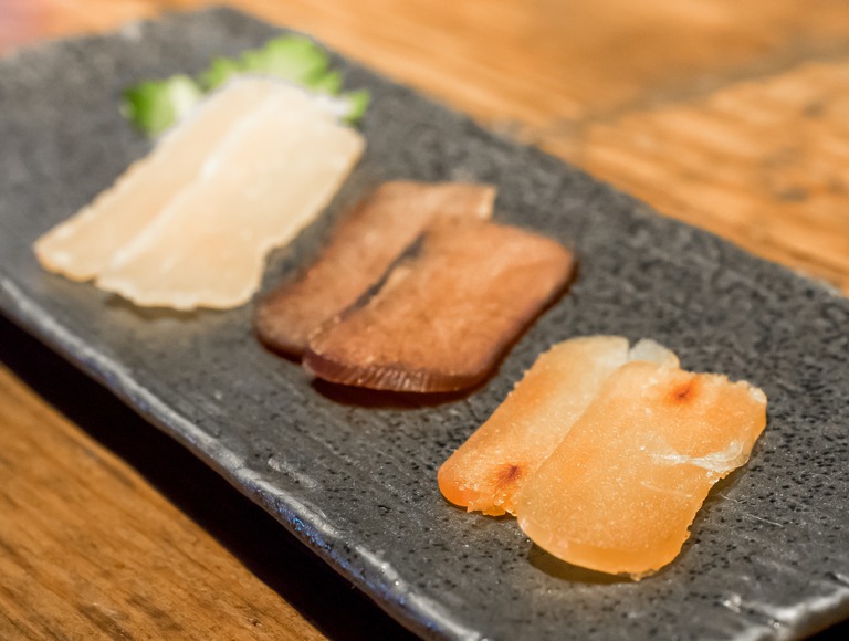 スペイン産からすみ三種