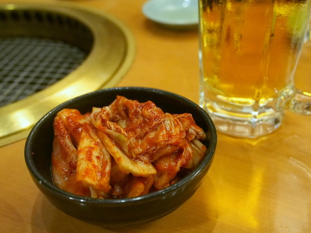 キムチとビール