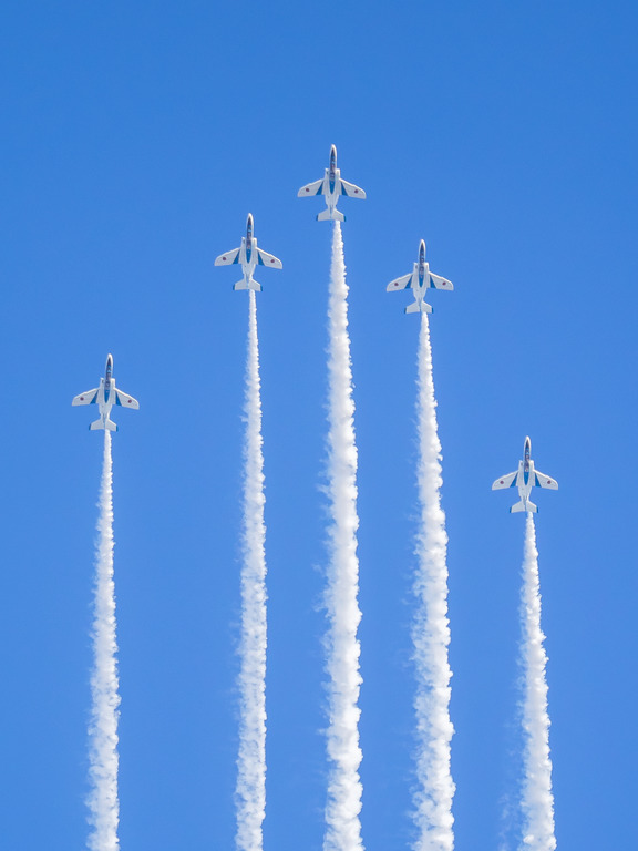 入間航空祭2015-13（ブルーインパルス）