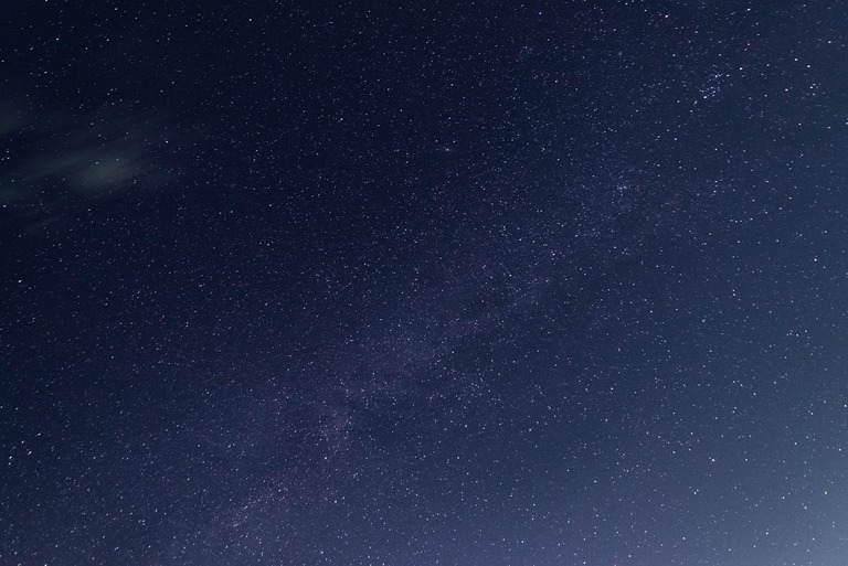 星空と天の川_館山港