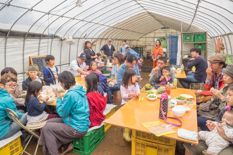 山田農場の一年・十月（枝豆の会）25