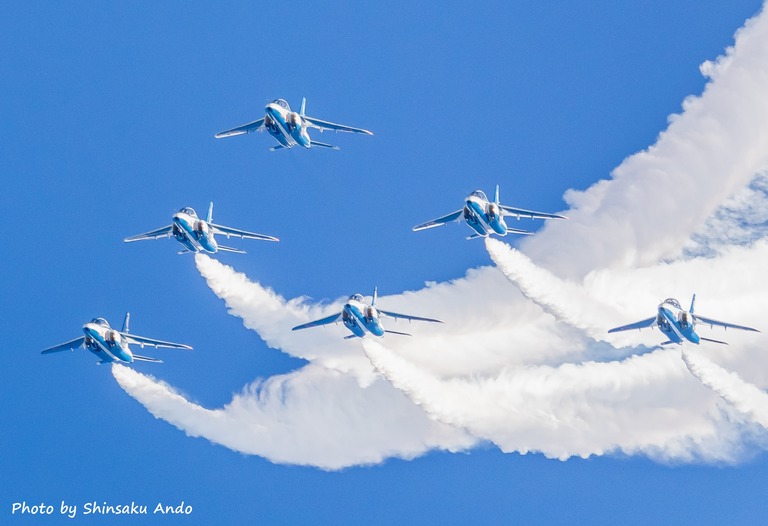 入間航空祭2015-1（ブルーインパルス）