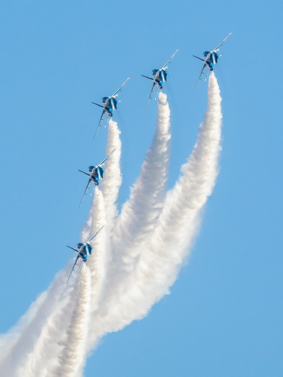入間航空祭2015-6（ブルーインパルス）