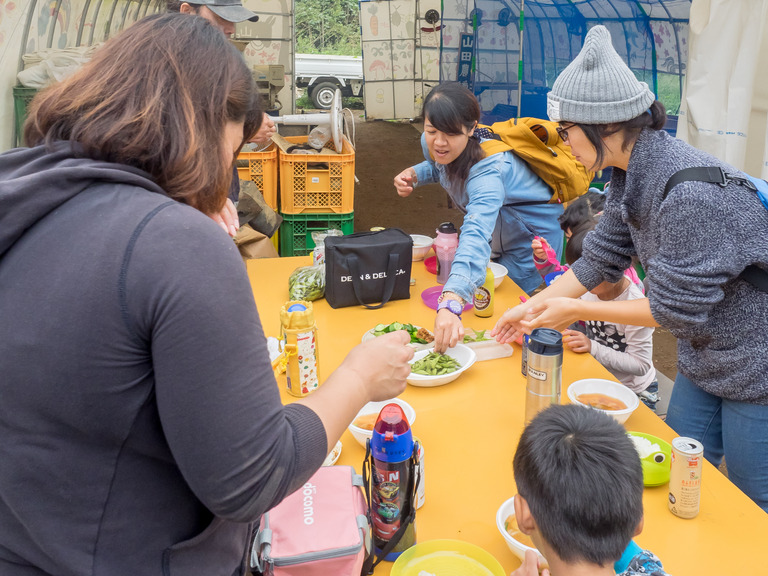 山田農場の一年・十月（枝豆の会）22