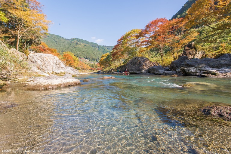奥多摩の紅葉2016（御岳渓谷～軍畑駅）-1